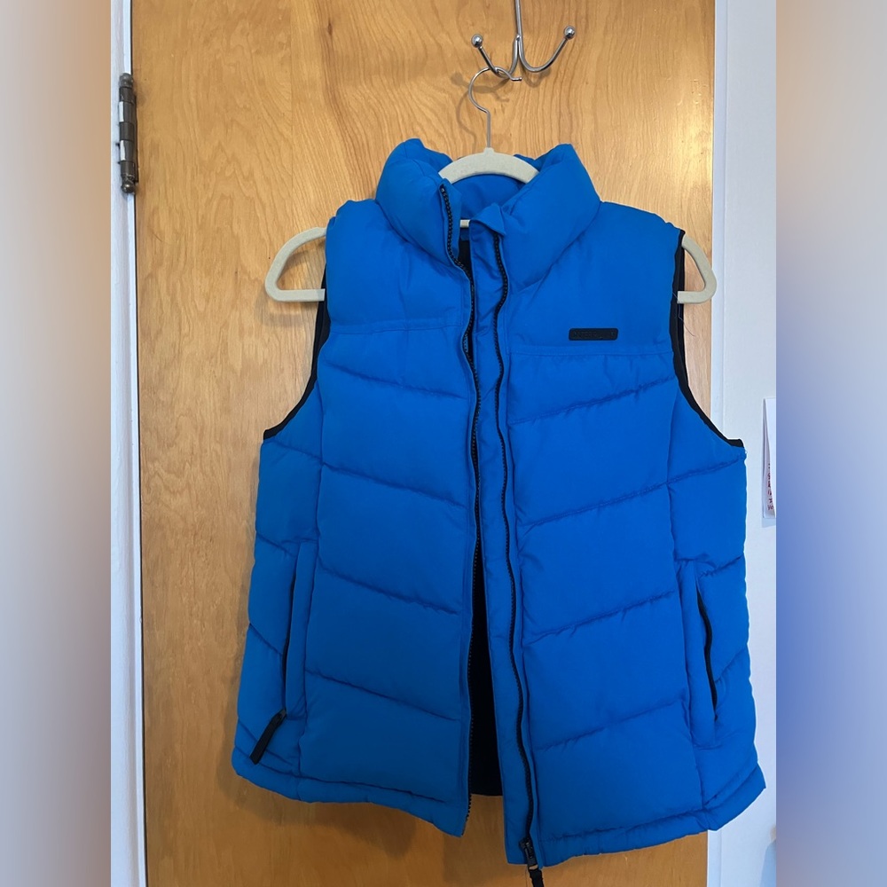 Blue Women’s Puffy Vest M